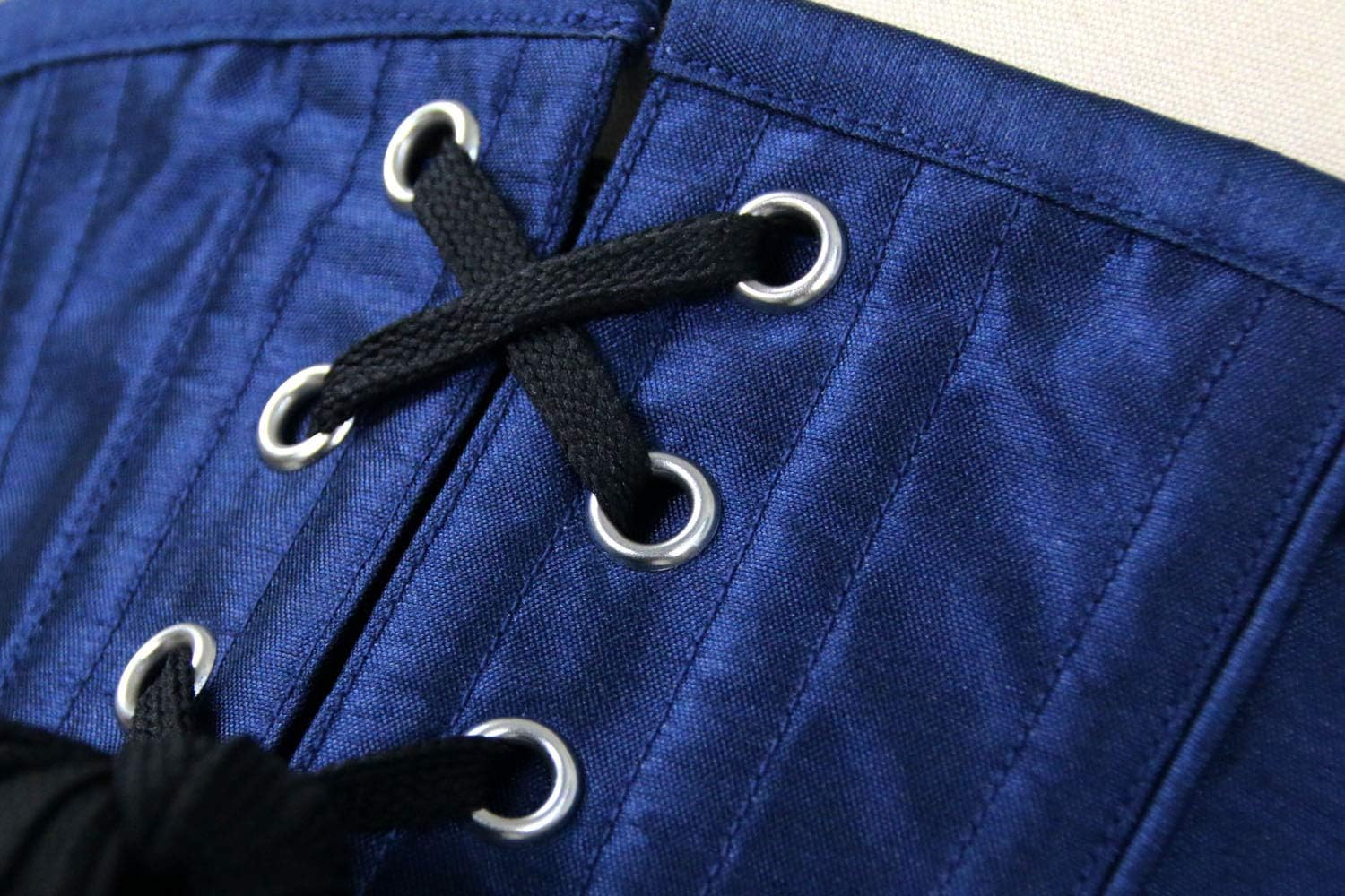 Charmian Womens Gothic Vintage Steel Boned Waist Training Underbust Corset TopRoyal Blue