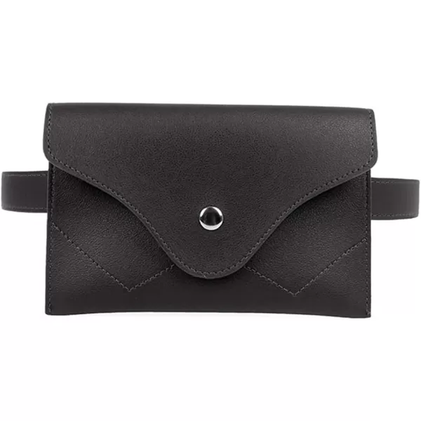 Charmian Womens Fashion Simple PU Leather Waist Belt with Removable Pouch Cell Phone Bag Black OnesizeCharmian Womens Fashion Simple PU Leather Waist Belt with Removable Pouch Cell Phone Bag Black Onesize