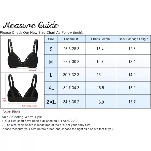 Charmian Womens Steampunk Retro Gothic Triangle Cup Bra Clubwear Party Crop TopCharmian Womens Steampunk Retro Gothic Triangle Cup Bra Clubwear Party Crop Top