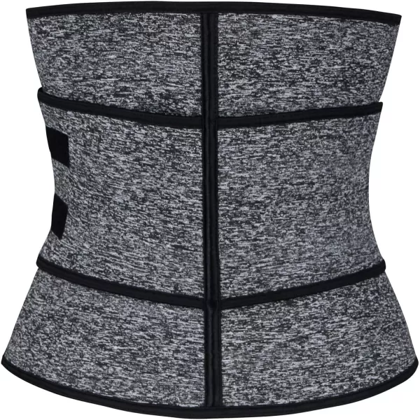 Charmian Womens Waist Trainer Belt for Weight Loss Waist Cincher Hourglass Waist ShaperGray