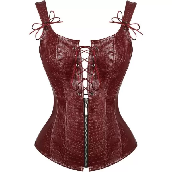 Burgundy-red