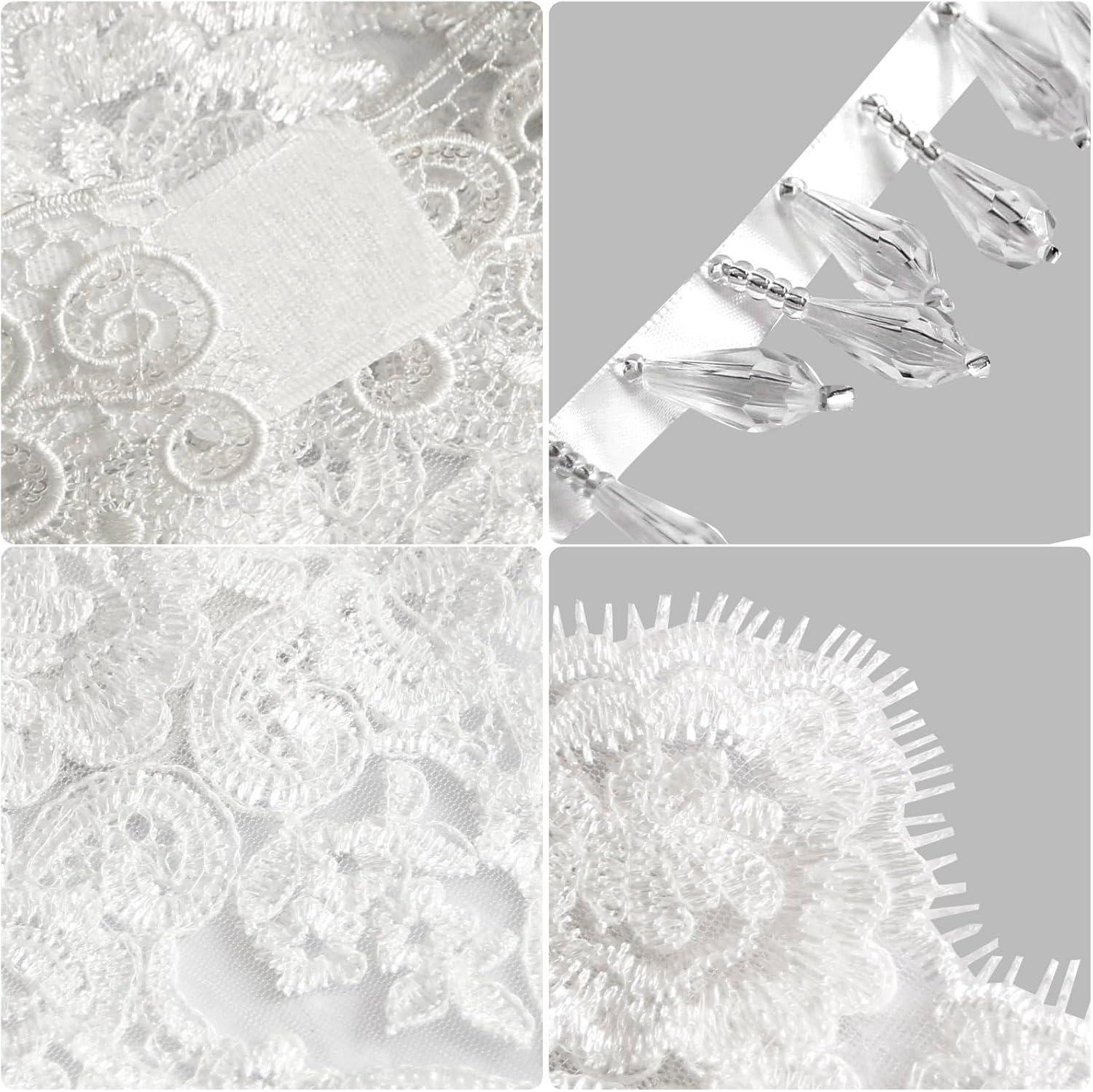 imageCharmian Womens Steampunk Victorian Chain Shoulder Wrap Cape Collar ChokerWhite
