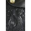 imageCharmian Womens Steampunk Gothic Lace Brocade Corset ShrugBlack