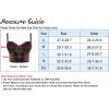 imageCharmian Womens PU Leather Spaghetti Straps Bustier Bra Clubwear Crop TopBrown