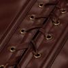 imageCharmian Womens Steampunk Gothic Leather Costume Shoulder Jacket Shrug ArmorLight Brown