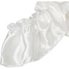 imageCharmian Womens Vintage Victorian Off Shoulder Ruffled Lace Up Overbust CorsetWhite