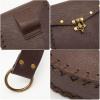 imageCharmian Unisex Renaissance Medieval Leather Belt Pouch Waist Bag AccessoriesCoffee