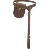 imageCharmian Unisex Renaissance Medieval Leather Belt Pouch Waist Bag AccessoriesCoffee