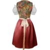 imageCharmian Womens Oktoberfest Costume Vintage Floral Folk Bavarian Dirndl DressRed