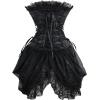 imageCharmian Womens Sexy Corset Bustier Dress Gothic Victorian Cosplay Party OutfitBlack