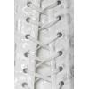 imageCharmian Womens 26 Steel Boned Cotton Long Torso Hourglass Body Shaper CorsetSatin White