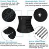 image:imageCharmian Waist Trainer for Women Latex Underbust Corset Sport Girdle Waist Cincher Hourglass Body Shaper