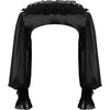 image:imageCharmian Womens Gothic Victorian Ruffled Trim Sheer Long Sleeve Bolero Shrug