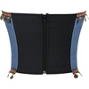 image:imageCharmian Womens Denim Tassel Strapless Bohemian Overbust Corset Tube Top
