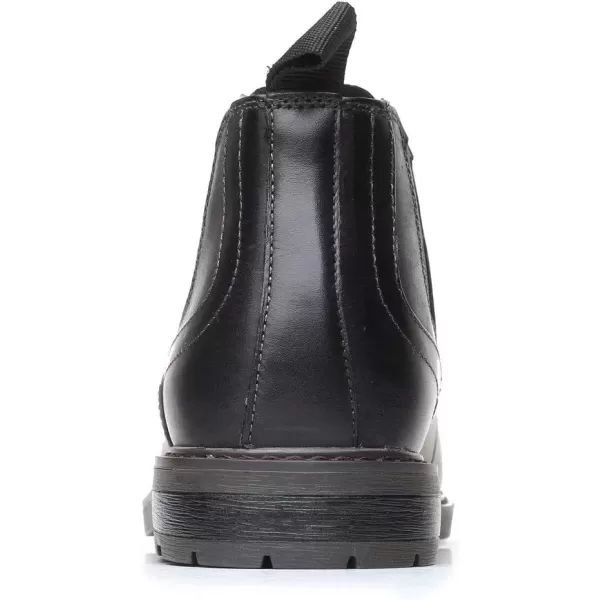 Arkbird Chelsea Ankle Boots for Men Genuine Leather Oxford Casual and Formal Dress BootBlack