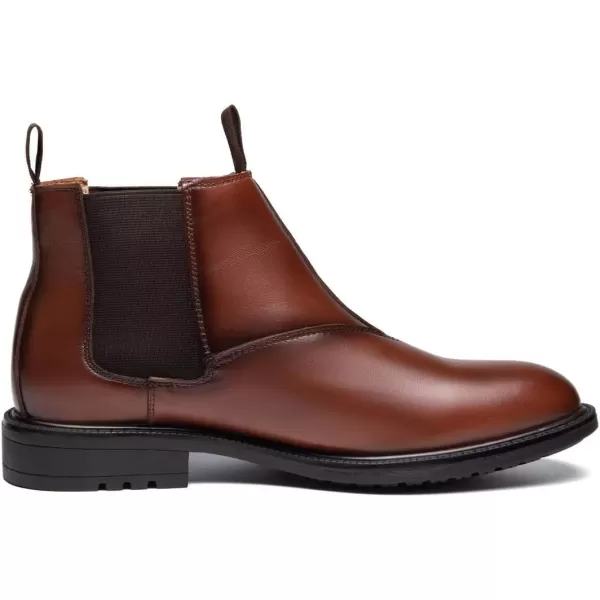 Arkbird Chelsea Ankle Boots for Men Genuine Leather Oxford Casual and Formal Dress BootBrown113