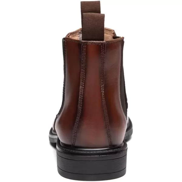 Arkbird Chelsea Ankle Boots for Men Genuine Leather Oxford Casual and Formal Dress BootBrown113