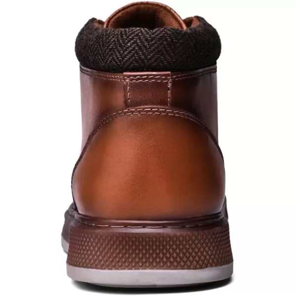 Arkbird Chelsea Ankle Boots for Men Genuine Leather Oxford Casual and Formal Dress BootDark Brown395