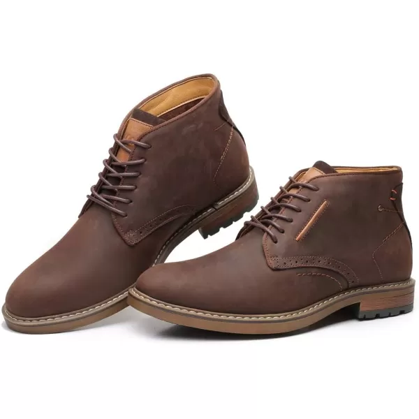 Chukka Boots Fashion and Comfort Casual Oxfords Ankle Lace Up BootCoffee