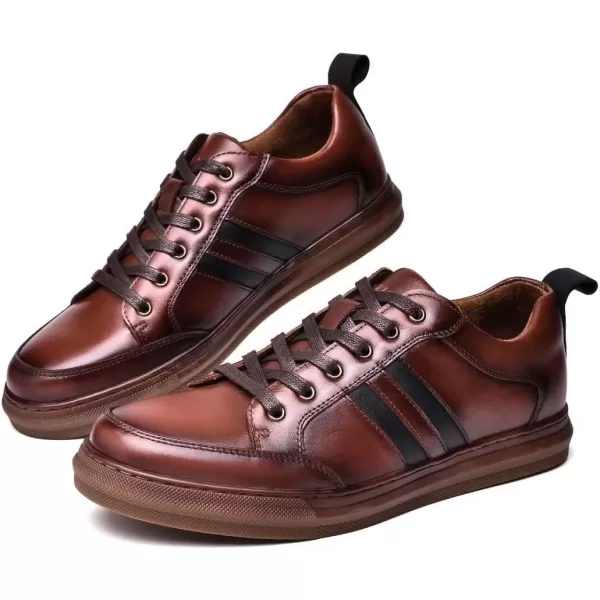 Fashion Sneakers Originals Casual Laceup Oxford Shoes for MenBrown1111