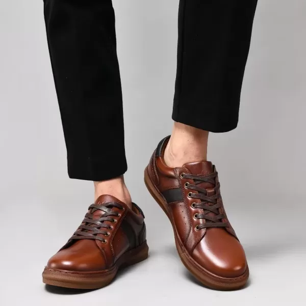 Fashion Sneakers Originals Casual Laceup Oxford Shoes for MenBrown172