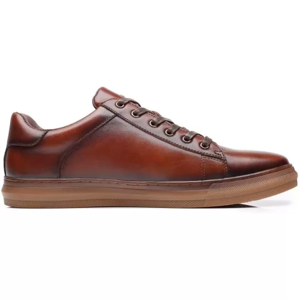 Fashion Sneakers Originals Casual Laceup Oxford Shoes for MenDark Brownb