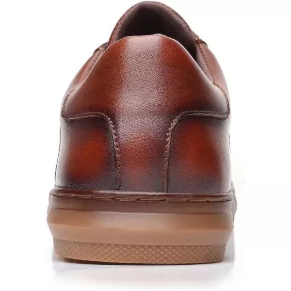 Fashion Sneakers Originals Casual Laceup Oxford Shoes for MenDark Brownb