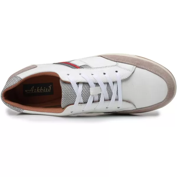 Fashion Sneakers Originals Casual Laceup Oxford Shoes for MenWhite