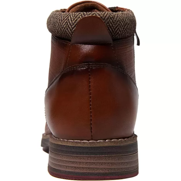 Mens Fashion Oxford Dress Boots Leather Chukka Ankle Boot Business Work Daily Shoes for MenEmbbrown889