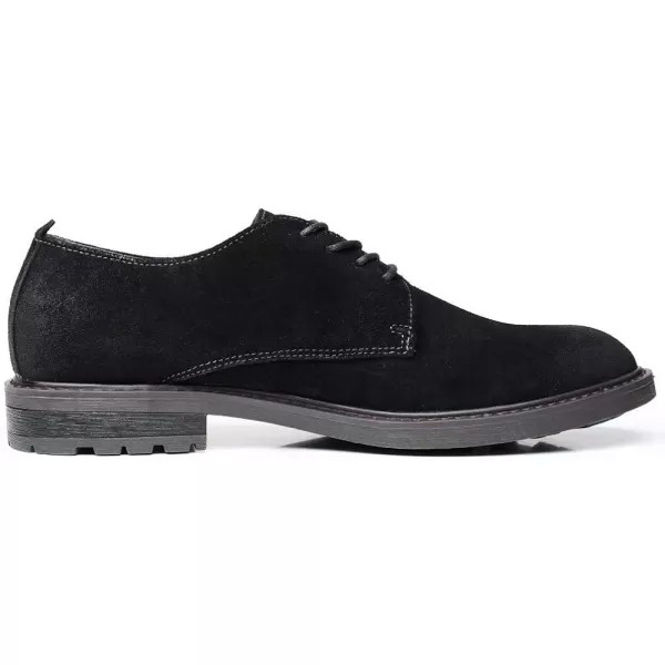 Mens Oxford Casual LaceUp Dress ShoesBlack