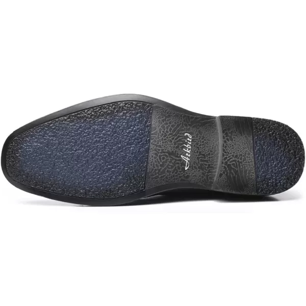 Mens Oxford Casual LaceUp Dress ShoesBlack511