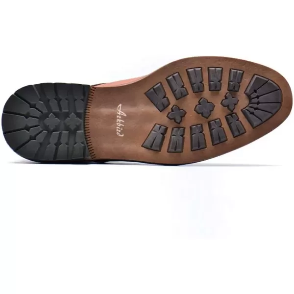 Mens Oxford Casual LaceUp Dress ShoesPlaintoe Brown
