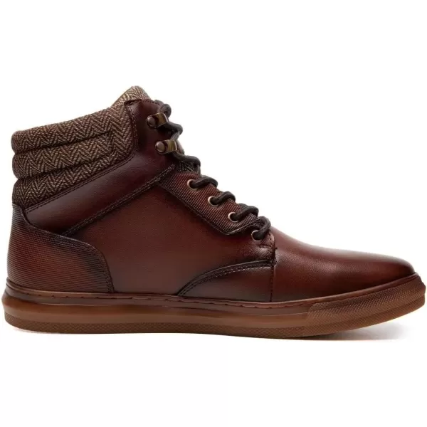 Arkbird Casual Sneaker Shoes Laceup Leather Chukka Boots for Men817light Brown