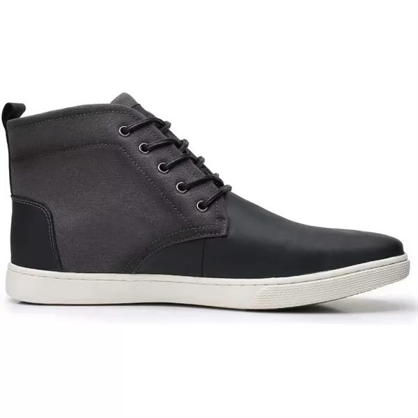 Arkbird Casual Sneaker Shoes Laceup Leather Chukka Boots for Men818grey