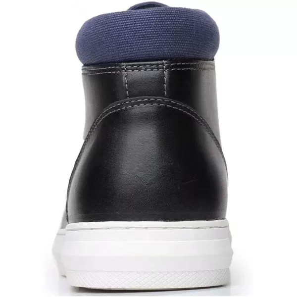 Arkbird Casual Sneaker Shoes Laceup Leather Chukka Boots for Men98black