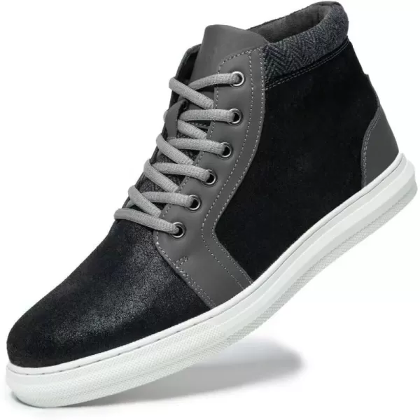 Arkbird Casual Sneaker Shoes Laceup Leather Chukka Boots for MenBlacksuede363