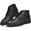 imageChukka Boots Fashion and Comfort Casual Oxfords Ankle Lace Up Boot Square Embossing