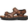 imageMens Sandals Premium Leather and Nonslip Rubber Soles Comfortable with Arch Support Outdoor Hiking Sport Summer Shoes