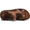 imageMens Sandals Premium Leather and Nonslip Rubber Soles Comfortable with Arch Support Outdoor Hiking Sport Summer Shoes