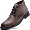 imageChukka Boots Fashion and Comfort Casual Oxfords Ankle Lace Up Boot Black