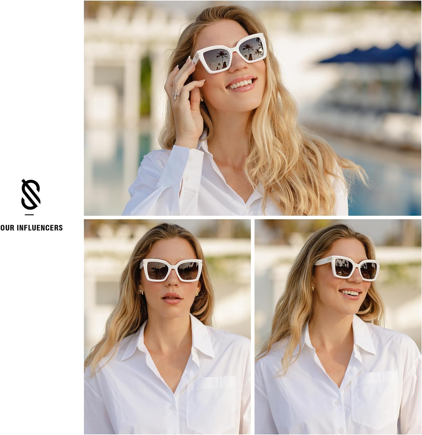 SOJOS Retro Oversized Polarized Cat Eye Sunglasses Womens Vintage Shades Trendy Stylish Sunnies SJ2291Red TortoiseBrown Lens