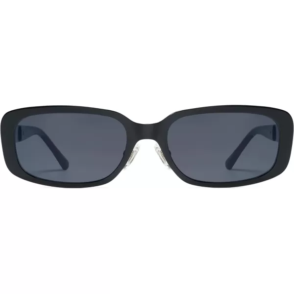 SOJOS Small Face Sunglasses Womens Men Trendy Y2K Designer Cute Shades PetiteBlack