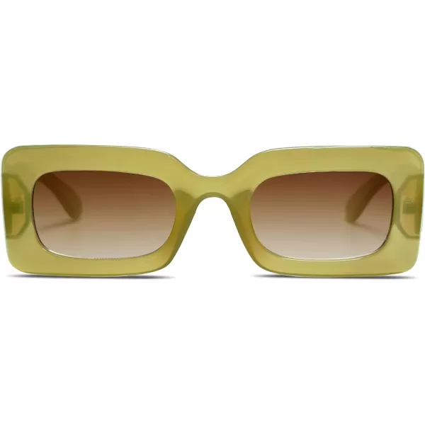 SOJOS Trendy Sunglasses for Women and MenGreen