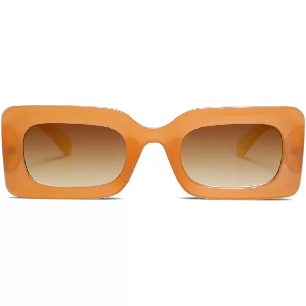SOJOS Trendy Sunglasses for Women and MenOrange
