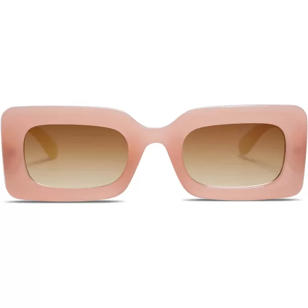 SOJOS Trendy Sunglasses for Women and MenPink