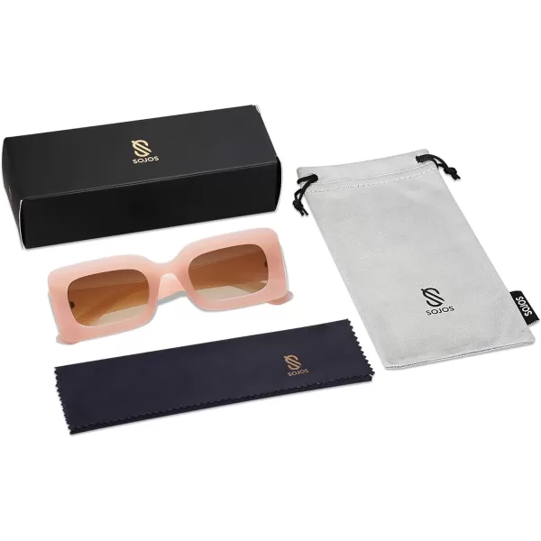 SOJOS Trendy Sunglasses for Women and MenPink