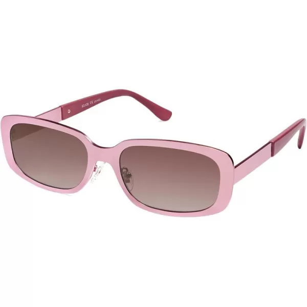 SOJOS Small Face Sunglasses Womens Men Trendy Y2K Designer Cute Shades PetiteRed