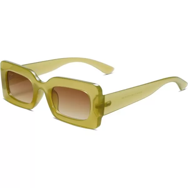 SOJOS Trendy Sunglasses for Women and MenGreen