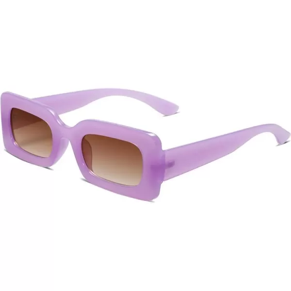 SOJOS Trendy Sunglasses for Women and MenPurple