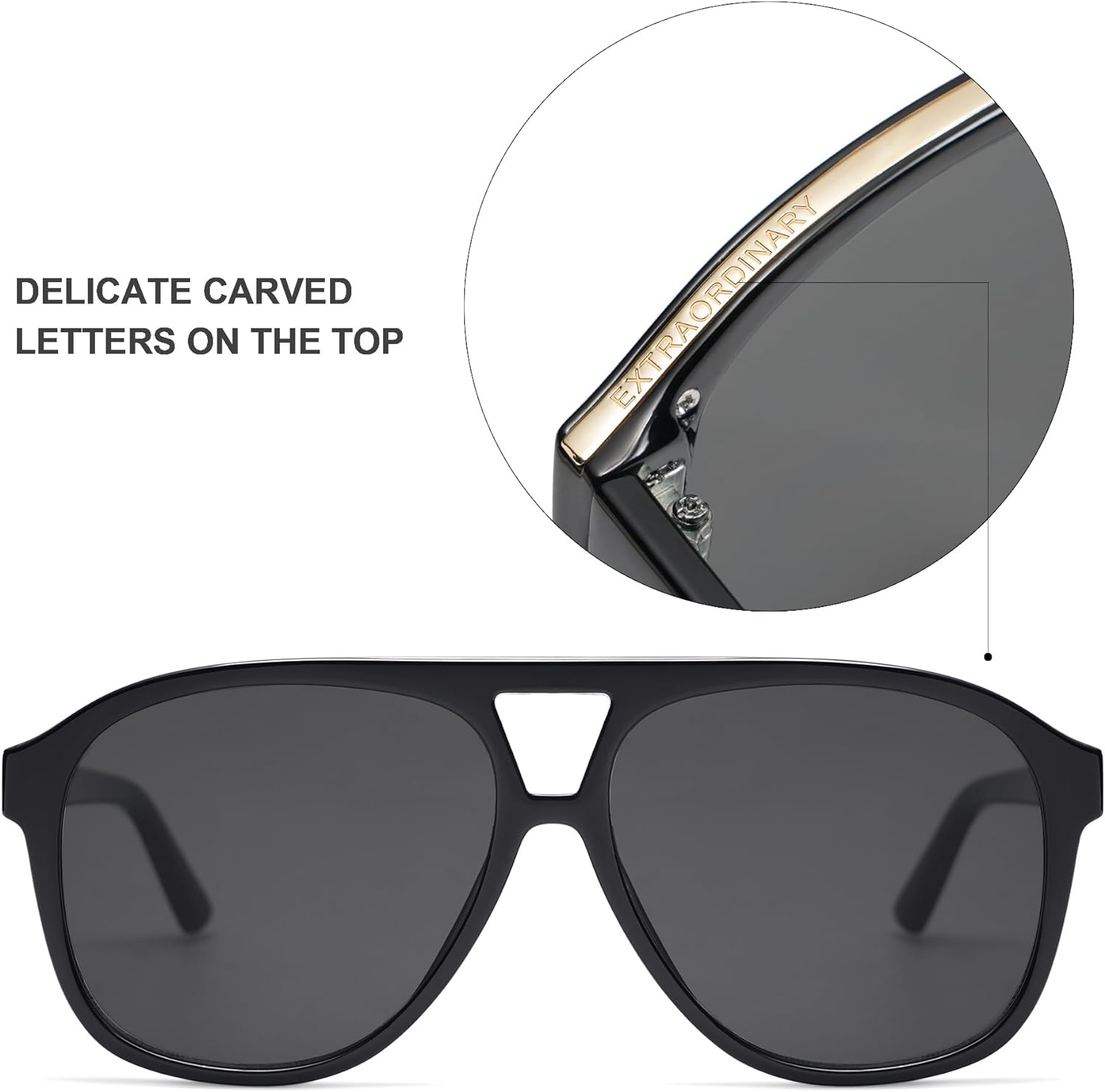 SOJOS Retro Trendy Aviator Sunglasses for Women Men Classic Vintage UV400 Aviators SJ2315BlackGrey